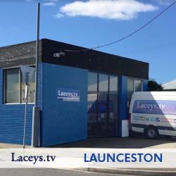 External Photo of Laceys.tv Launceston Warehouse